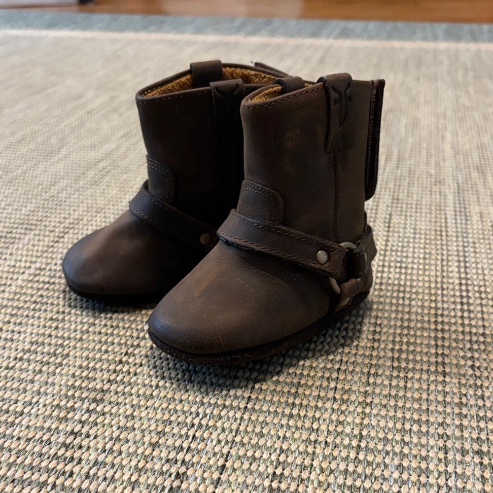 Frye Baby Harness Bootie